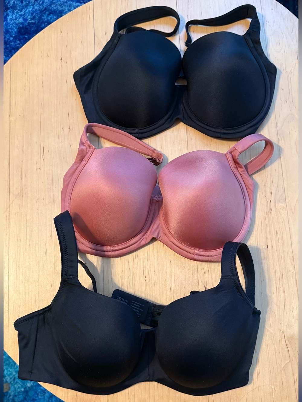 Soma Stunning Support 32DD Bra Bundle of 3 Full Coverage + Balconette
